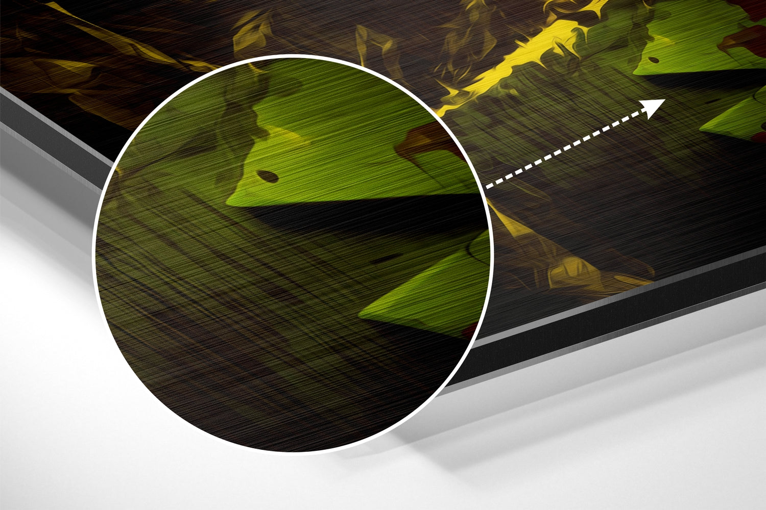 Brushed Aluminium Dibond Wall Art