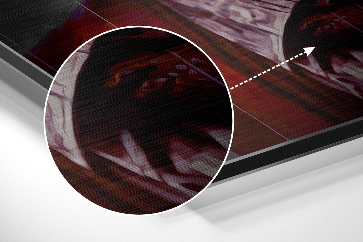 Brushed Aluminium Dibond Wall Art