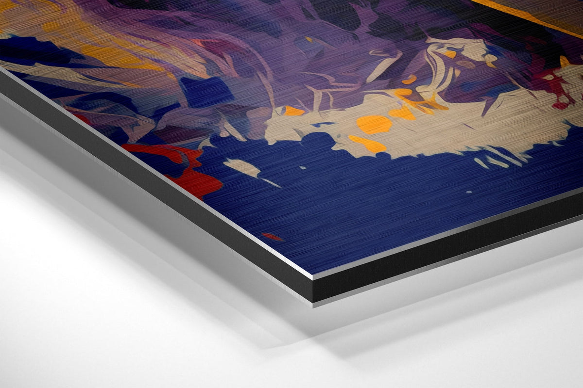 Brushed Aluminium Dibond Wall Art
