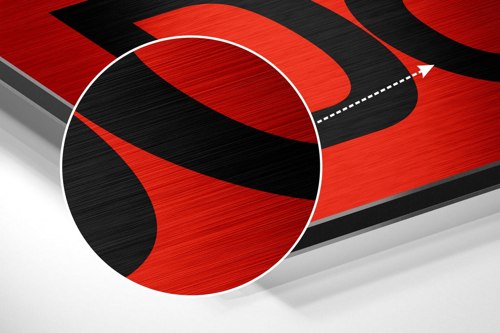 Brushed Aluminium Dibond Wall Art