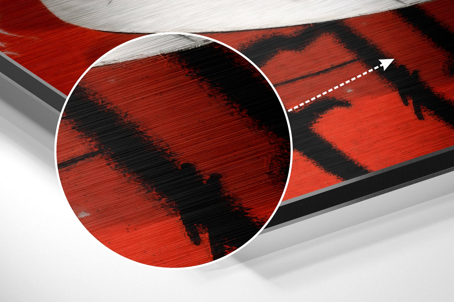 Brushed Aluminium Dibond Wall Art