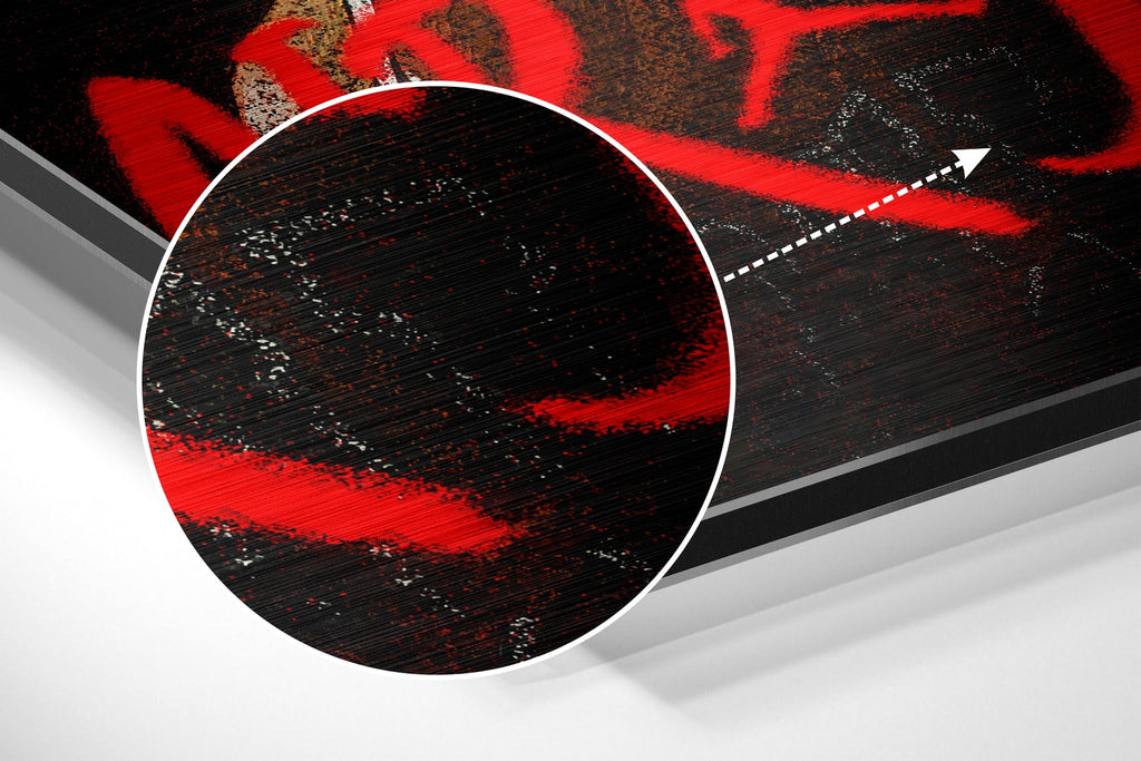 Brushed Aluminium Dibond Wall Art