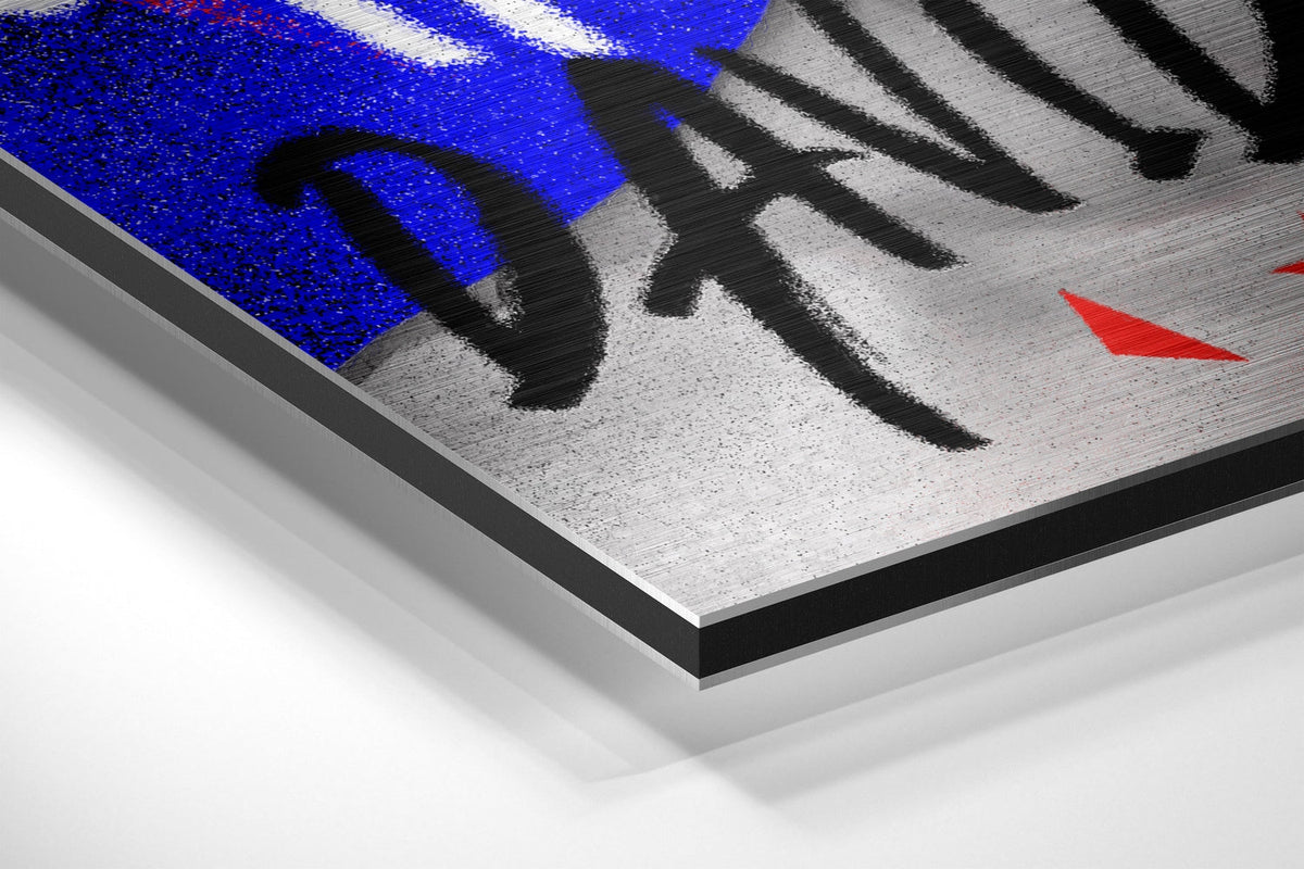 Brushed Aluminium Dibond Wall Art