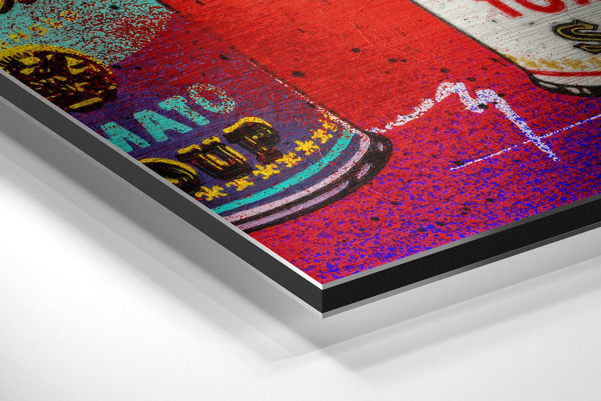 Brushed Aluminium Dibond Wall Art