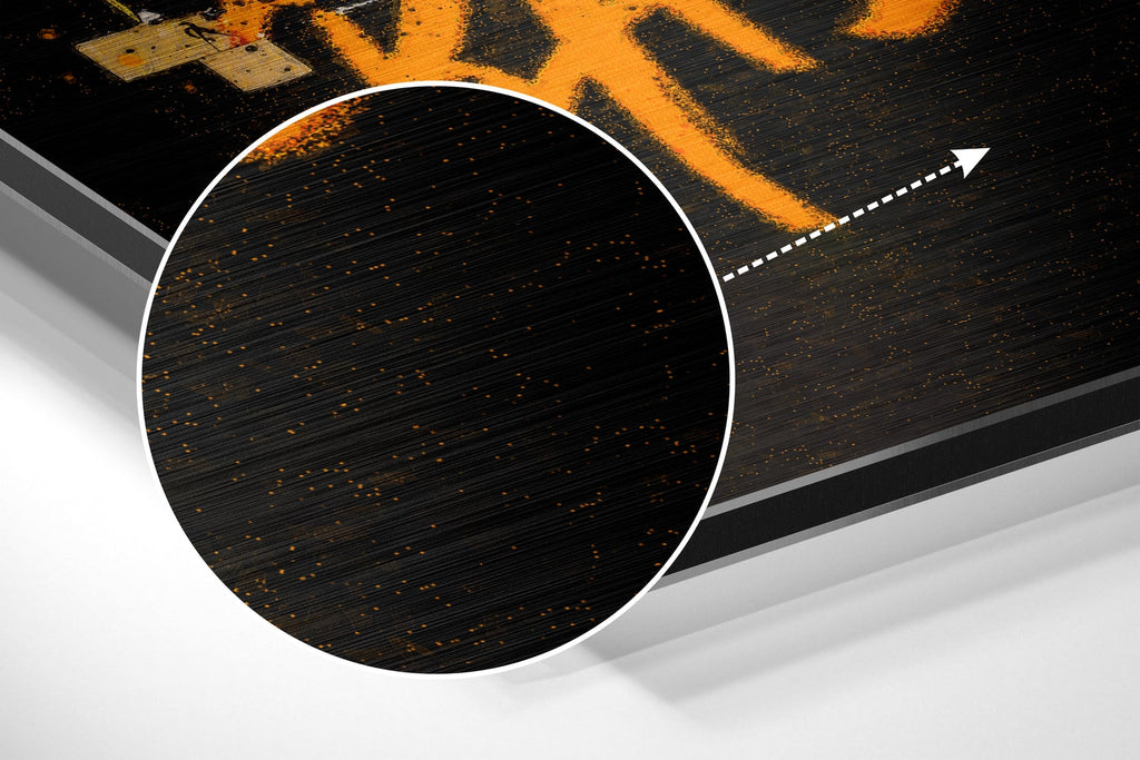 Brushed Aluminium Dibond Wall Art