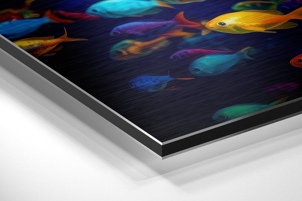 Brushed Aluminium Dibond Wall Art