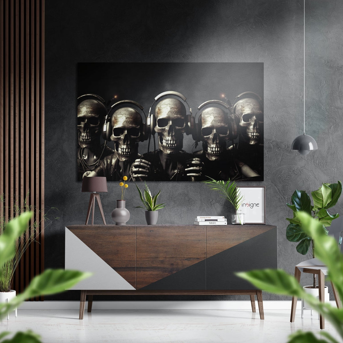 Brushed Aluminium Dibond Wall Art