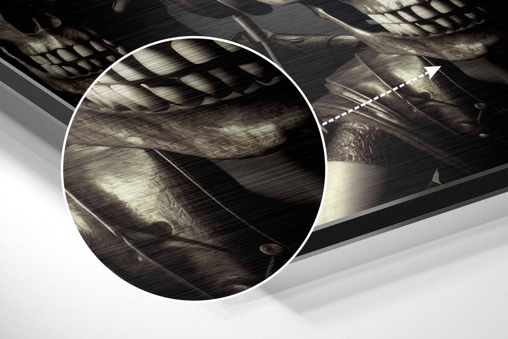 Brushed Aluminium Dibond Wall Art