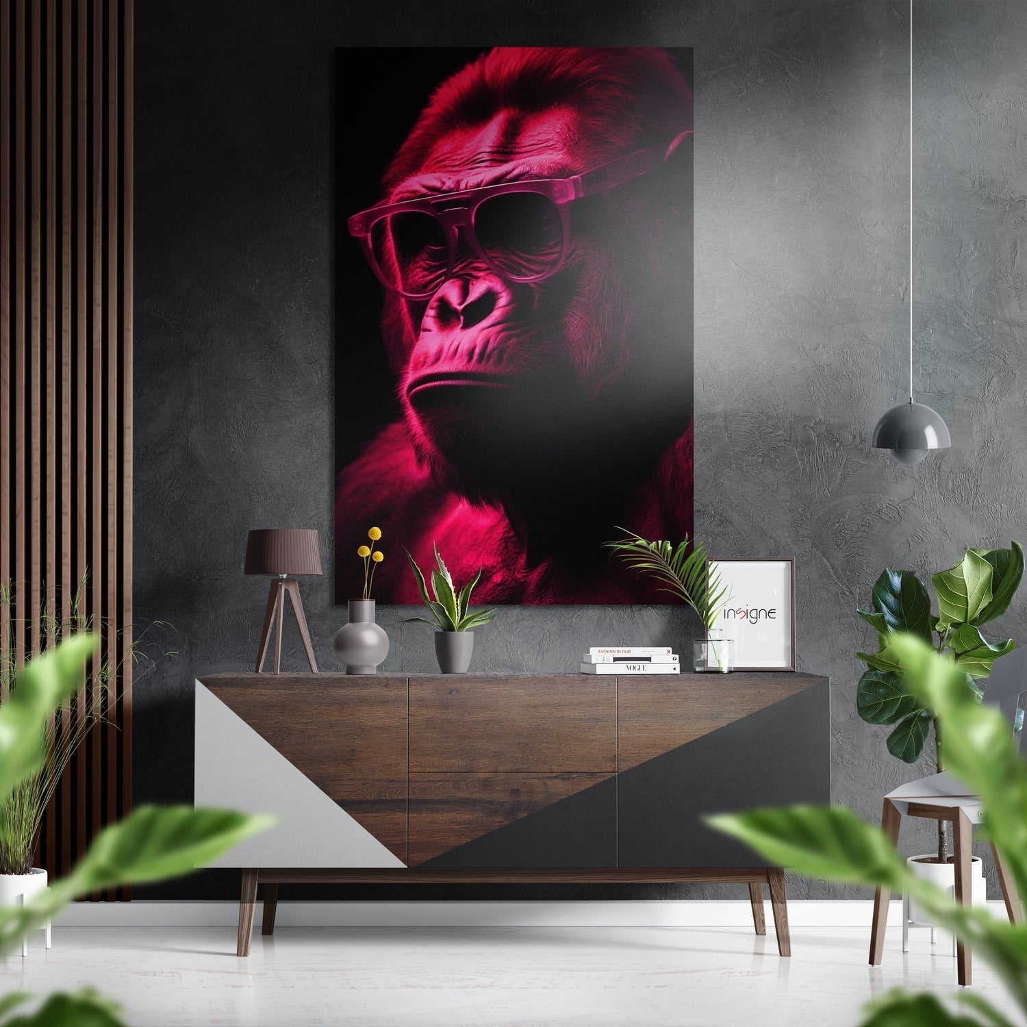 Brushed Aluminium Dibond Wall Art