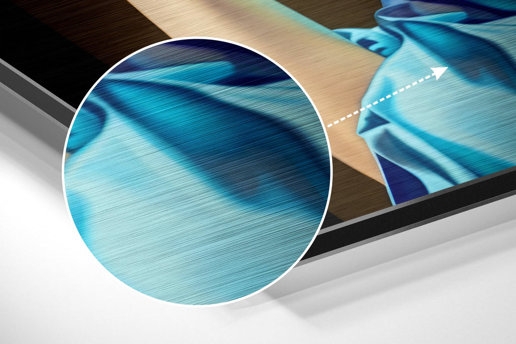 Brushed Aluminium Dibond Wall Art