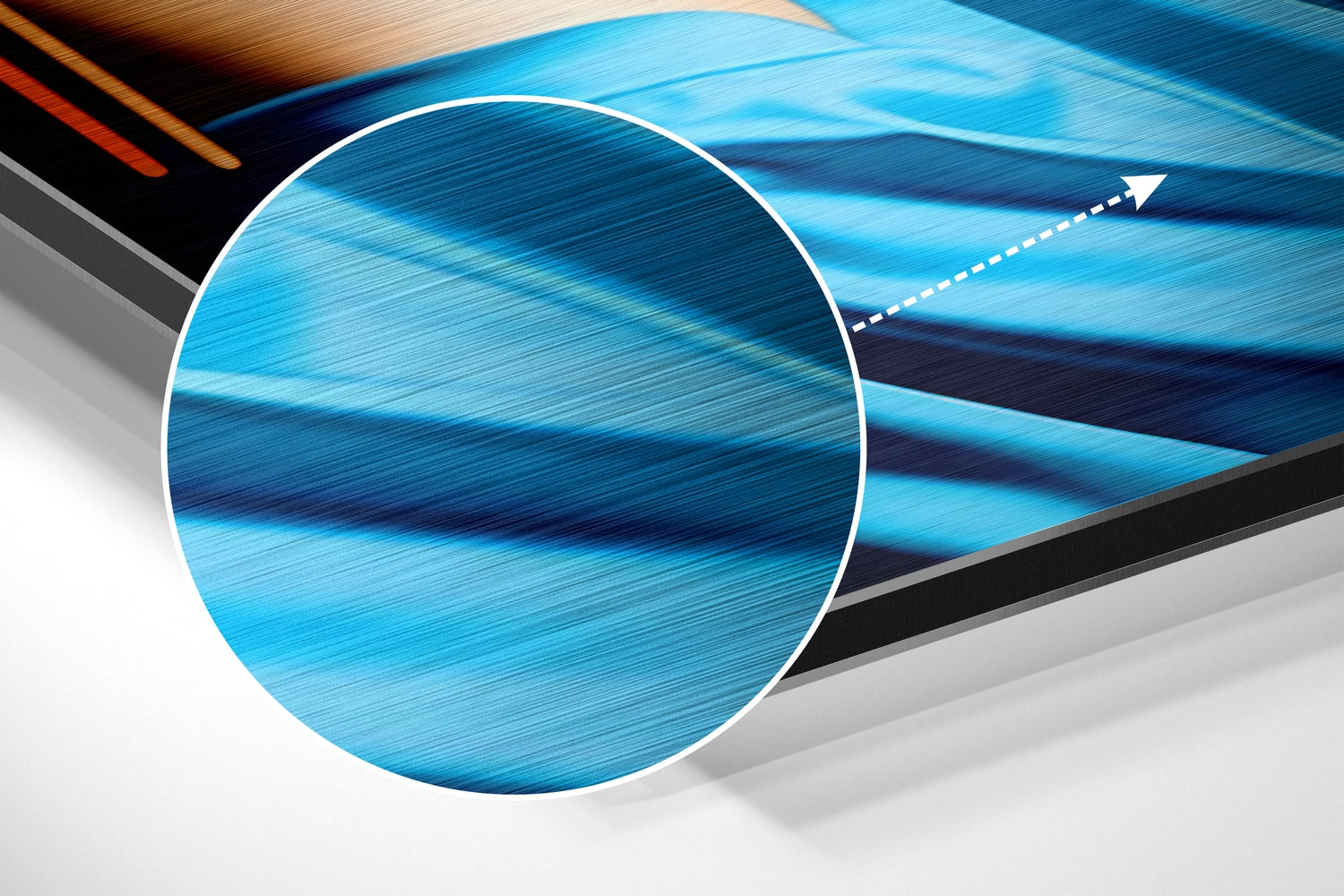 Brushed Aluminium Dibond Wall Art