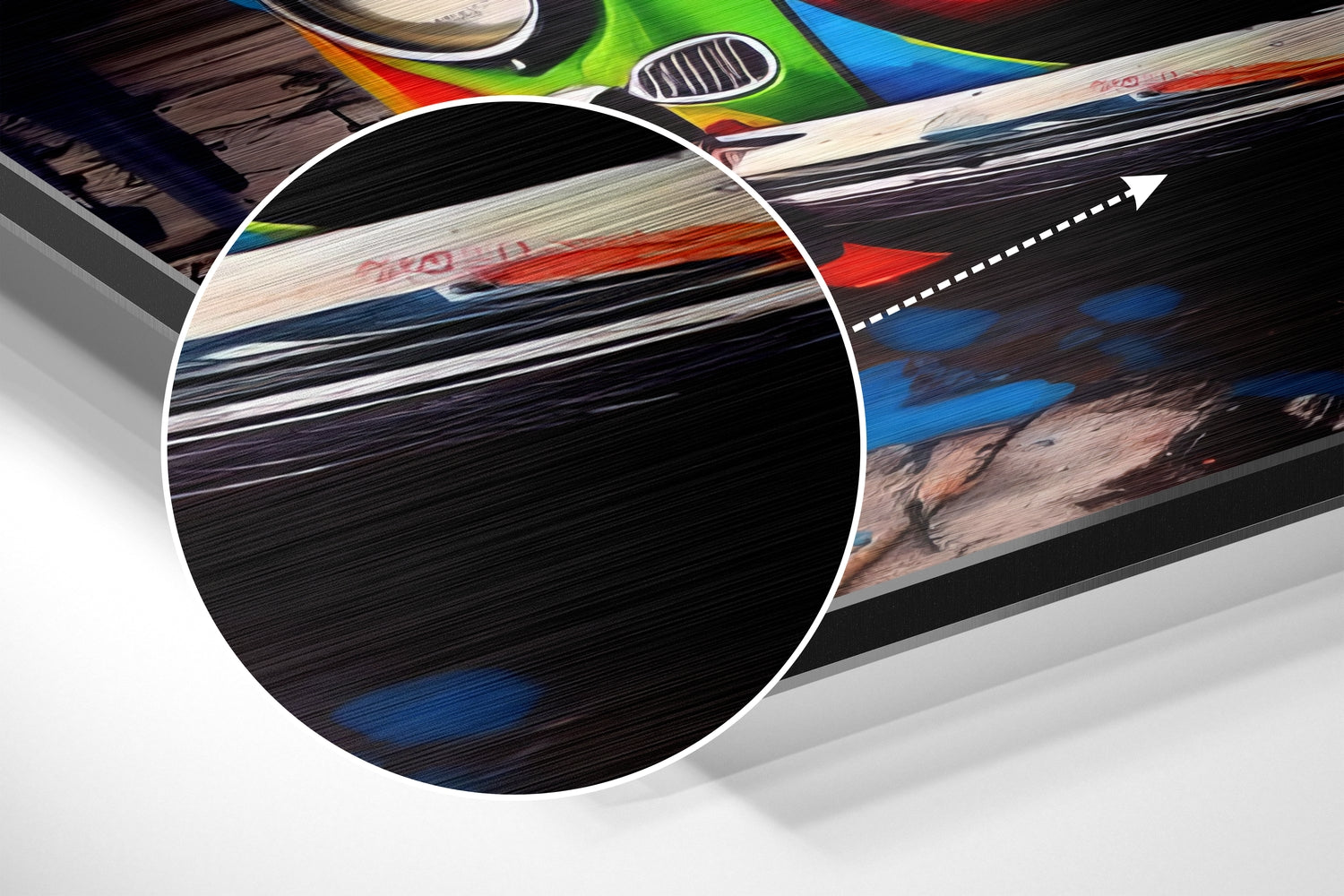 Brushed Aluminium Dibond Wall Art