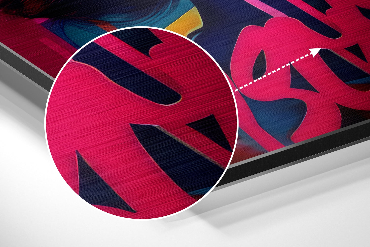 Brushed Aluminium Dibond Wall Art