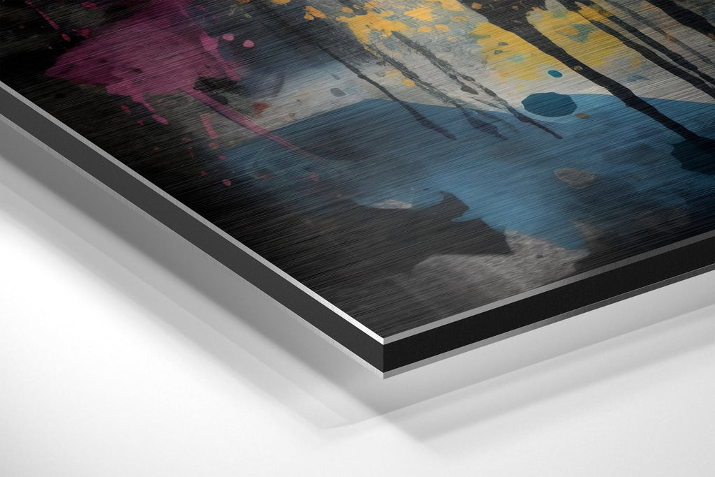 Brushed Aluminium Dibond Wall Art