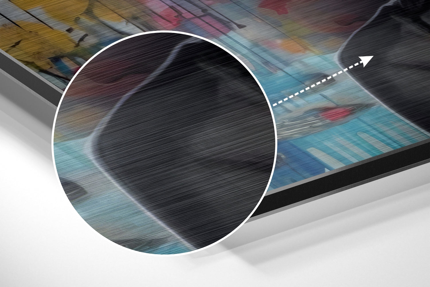 Brushed Aluminium Dibond Wall Art