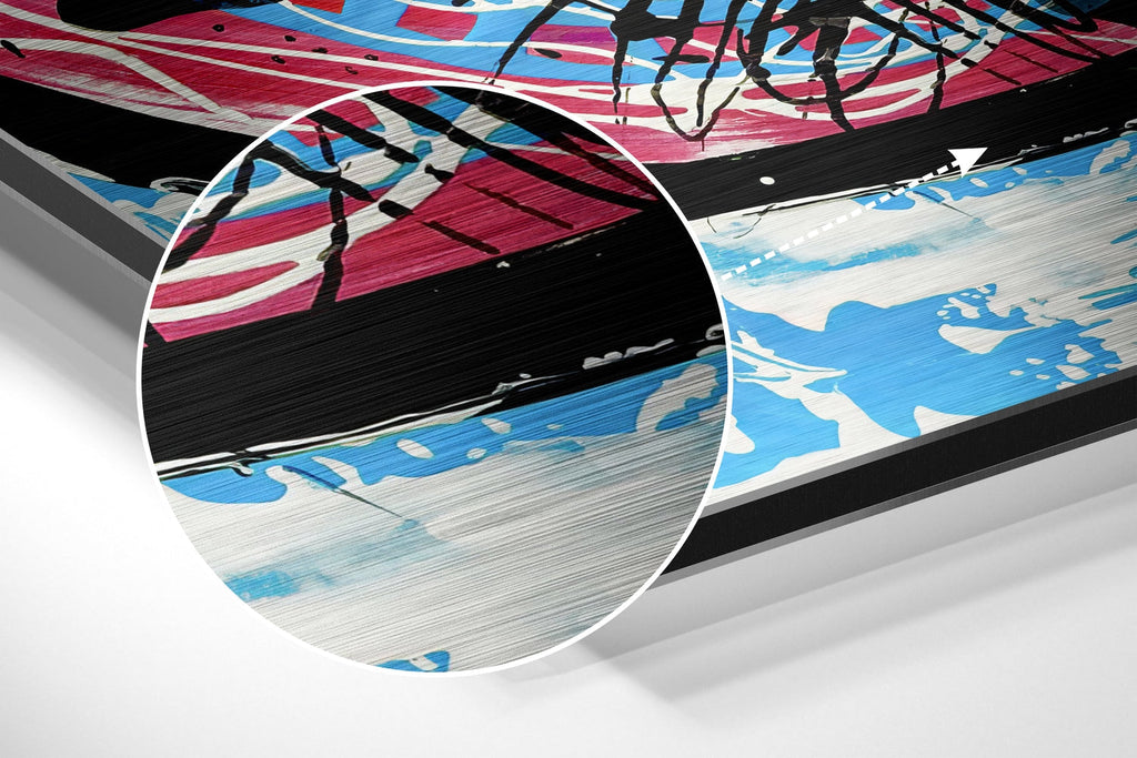 Brushed Aluminium Dibond Wall Art
