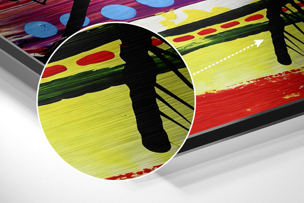 Brushed Aluminium Dibond Wall Art