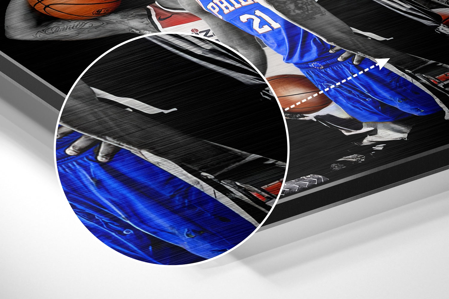 Brushed Aluminium Dibond Wall Art