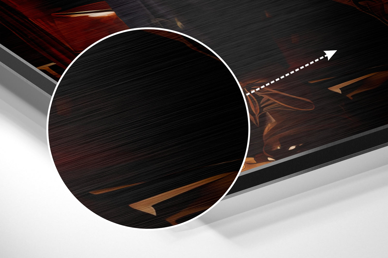 Brushed Aluminium Dibond Wall Art