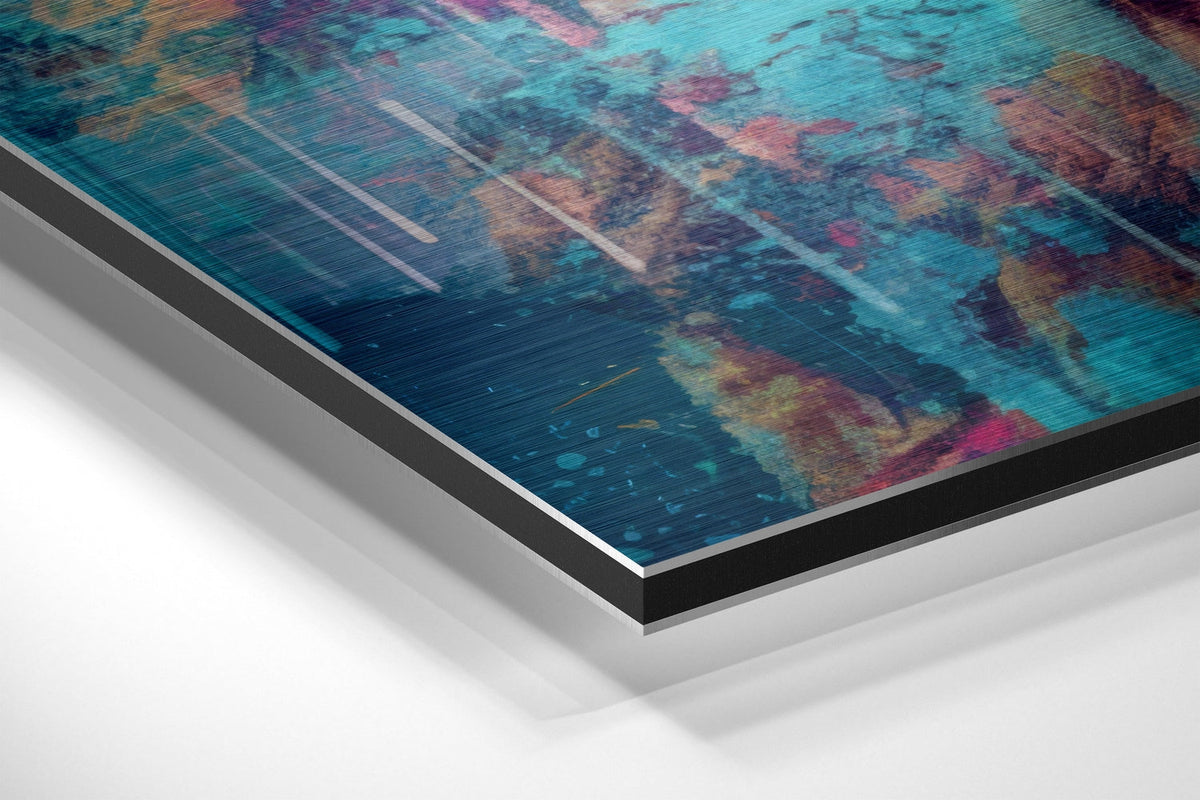 Brushed Aluminium Dibond Wall Art