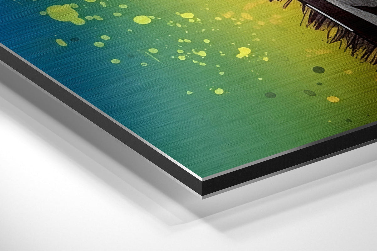 Brushed Aluminium Dibond Wall Art