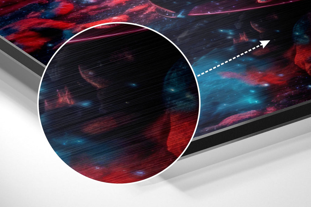 Brushed Aluminium Dibond Wall Art