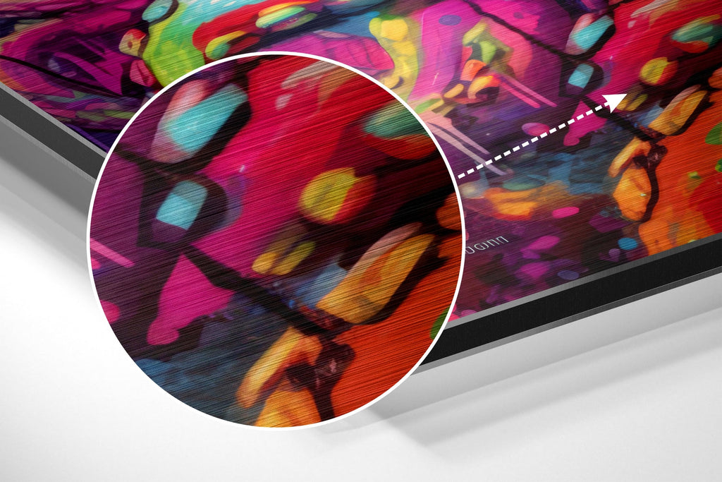 Brushed Aluminium Dibond Wall Art