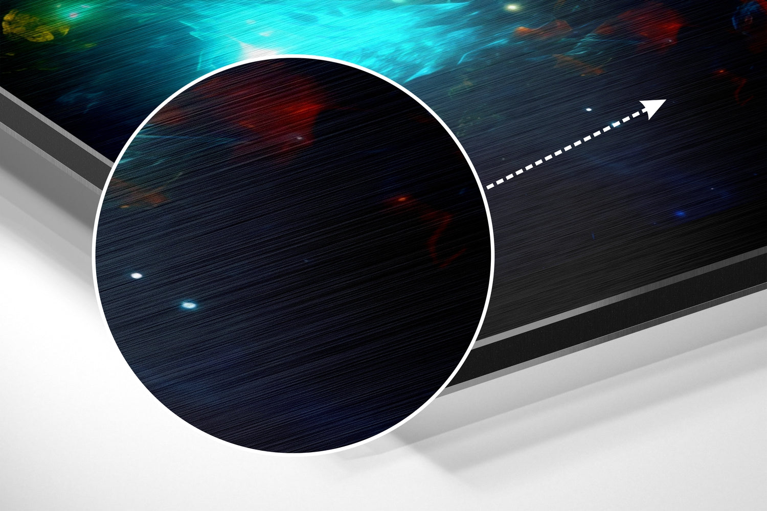 Brushed Aluminium Dibond Wall Art