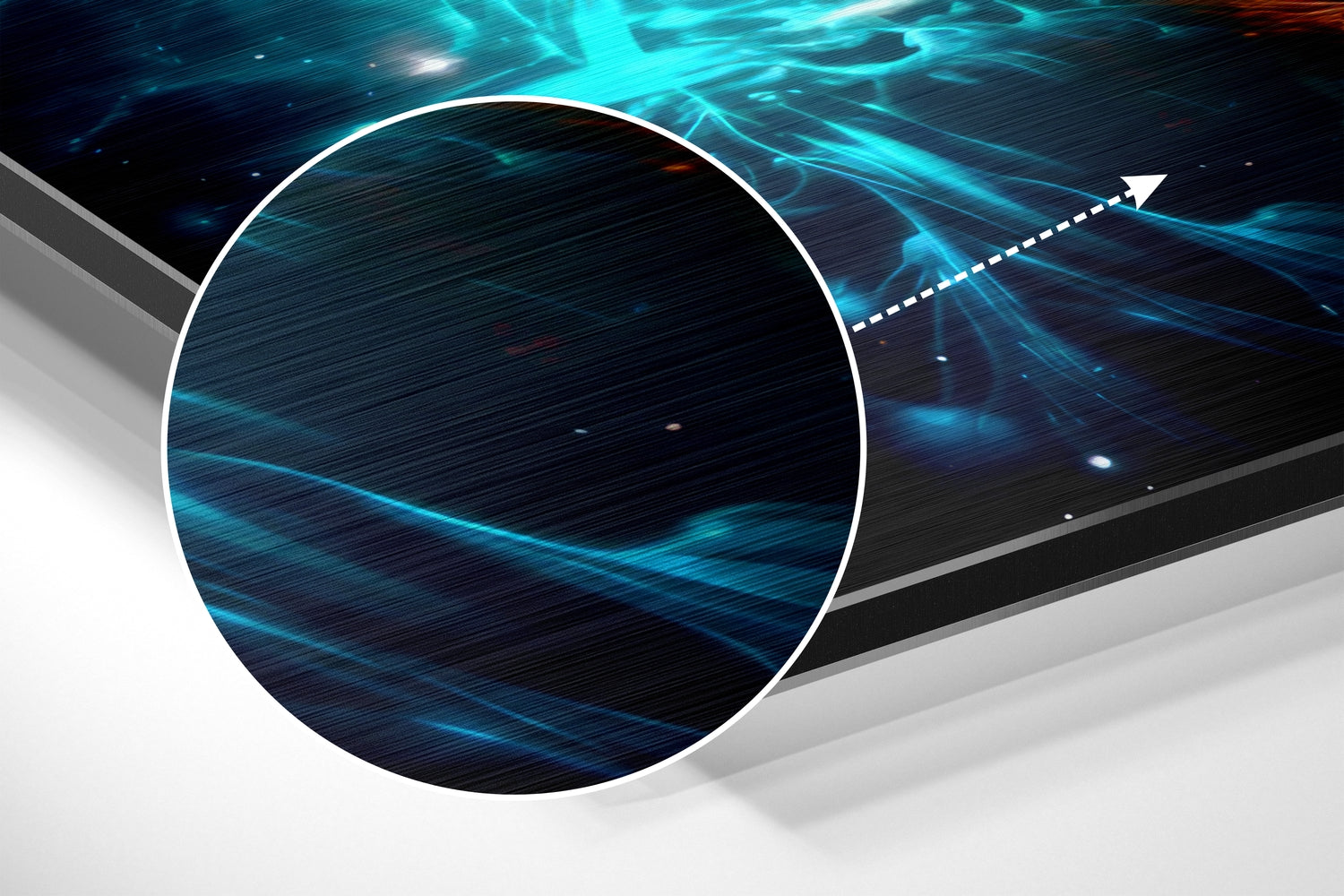 Brushed Aluminium Dibond Wall Art