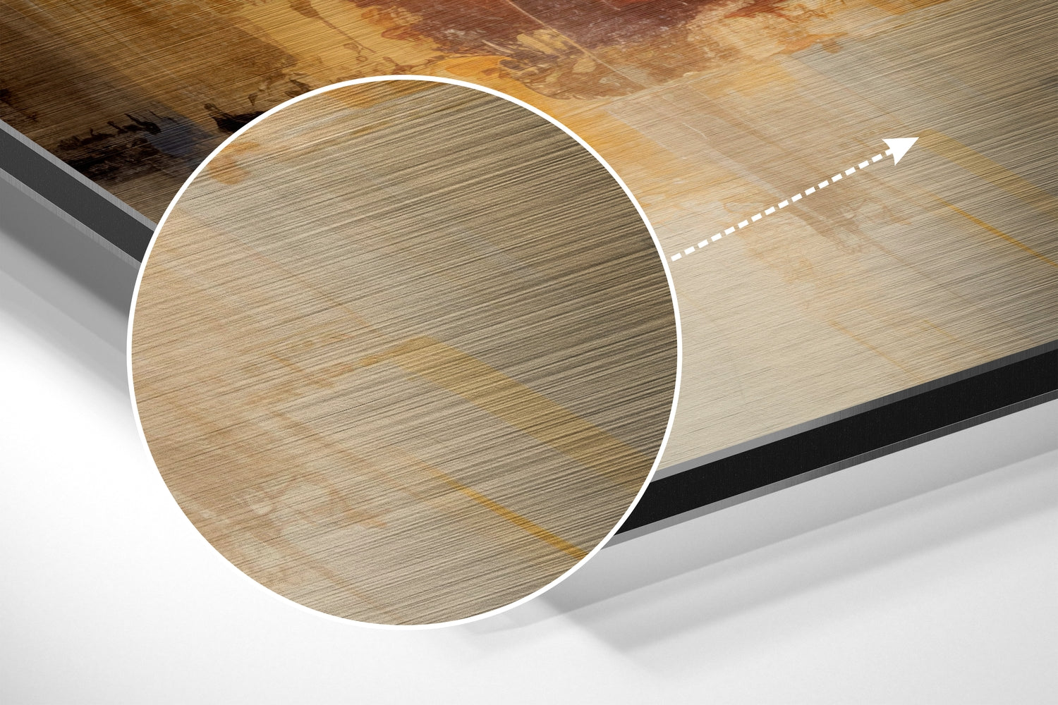 Brushed Aluminium Dibond Wall Art