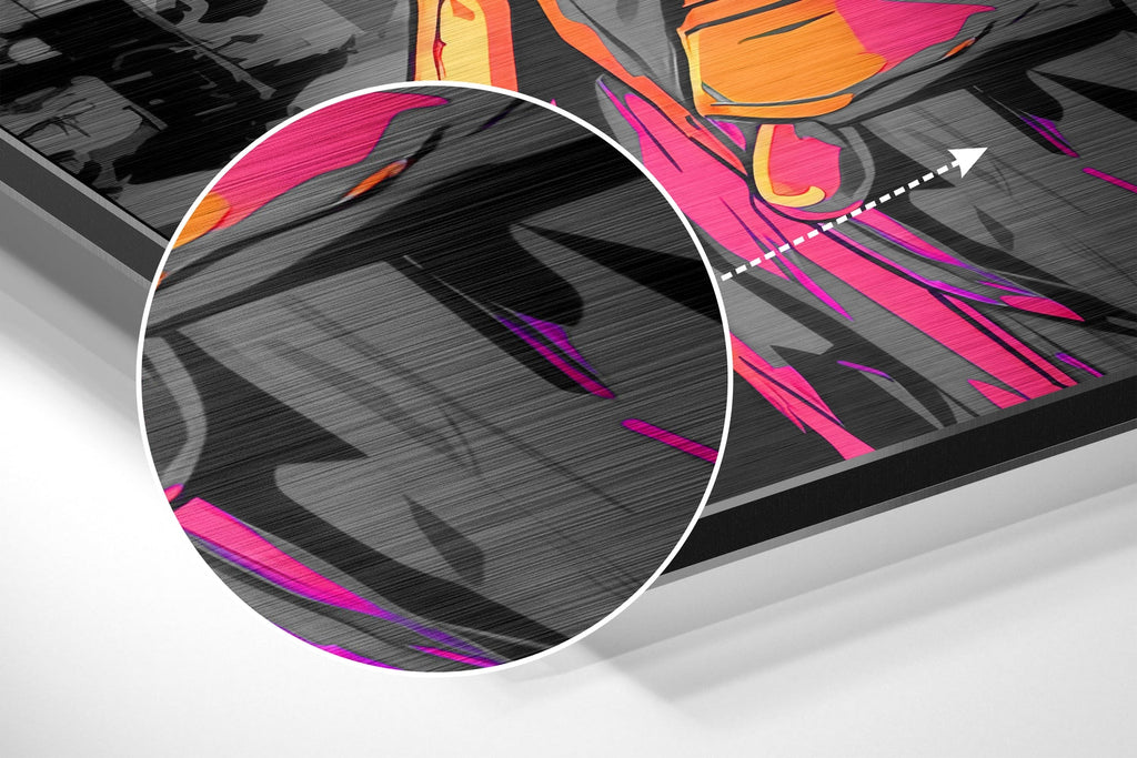 Brushed Aluminium Dibond Wall Art