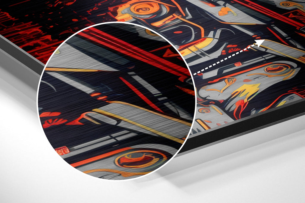 Brushed Aluminium Dibond Wall Art