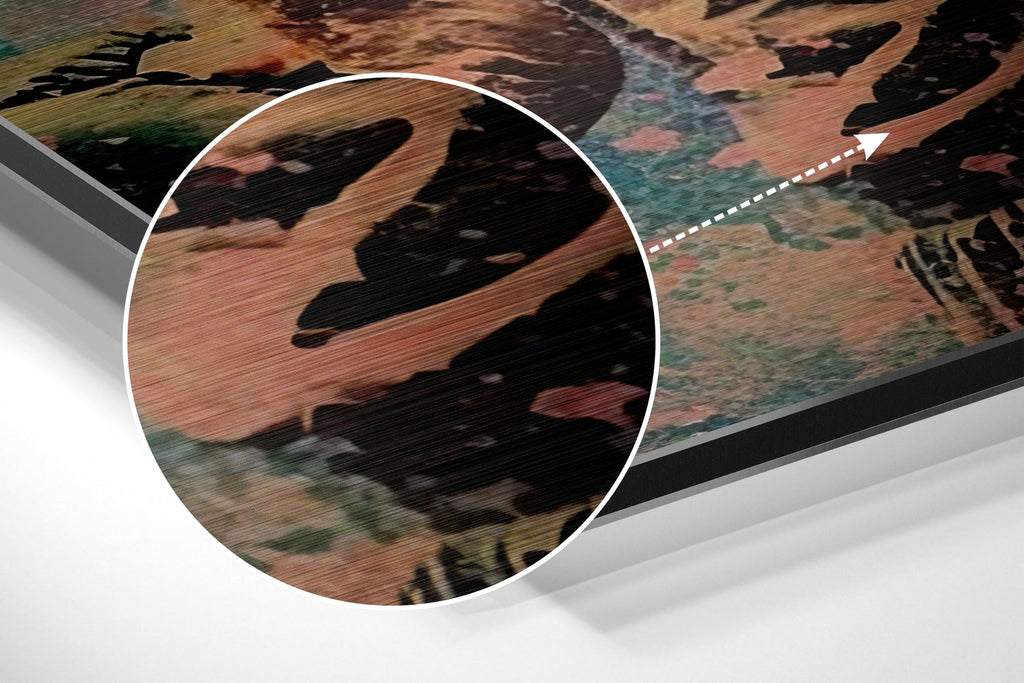 Brushed Aluminium Dibond Wall Art