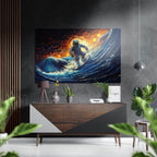 Brushed Aluminium Dibond Wall Art