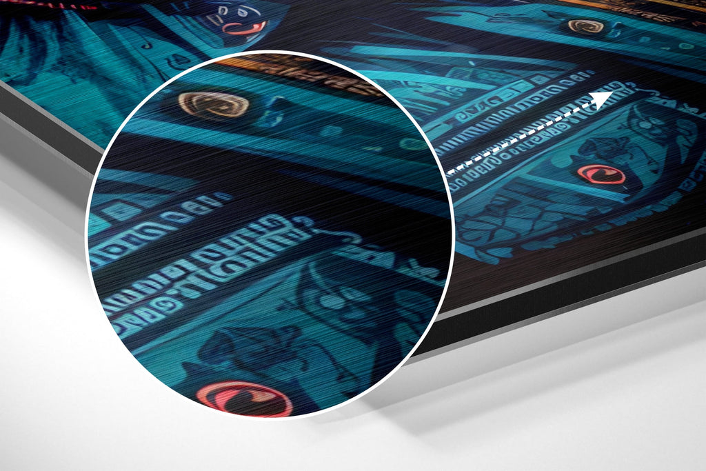Brushed Aluminium Dibond Wall Art