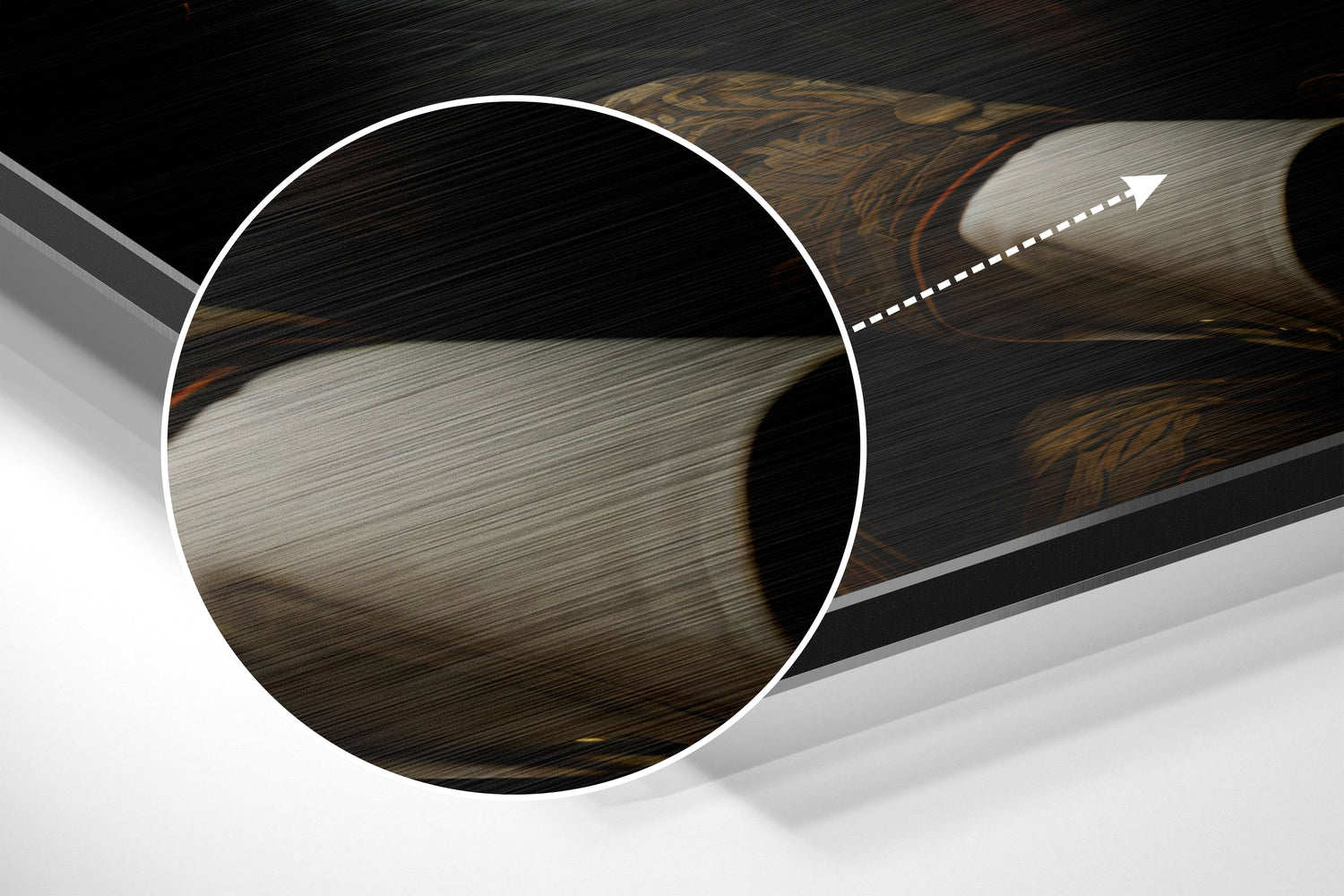 Brushed Aluminium Dibond Wall Art