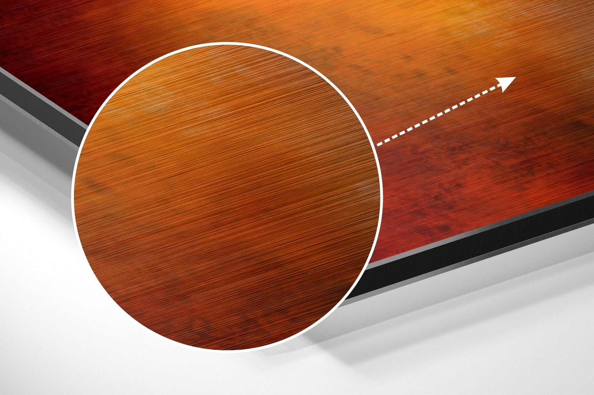 Brushed Aluminium Dibond Wall Art