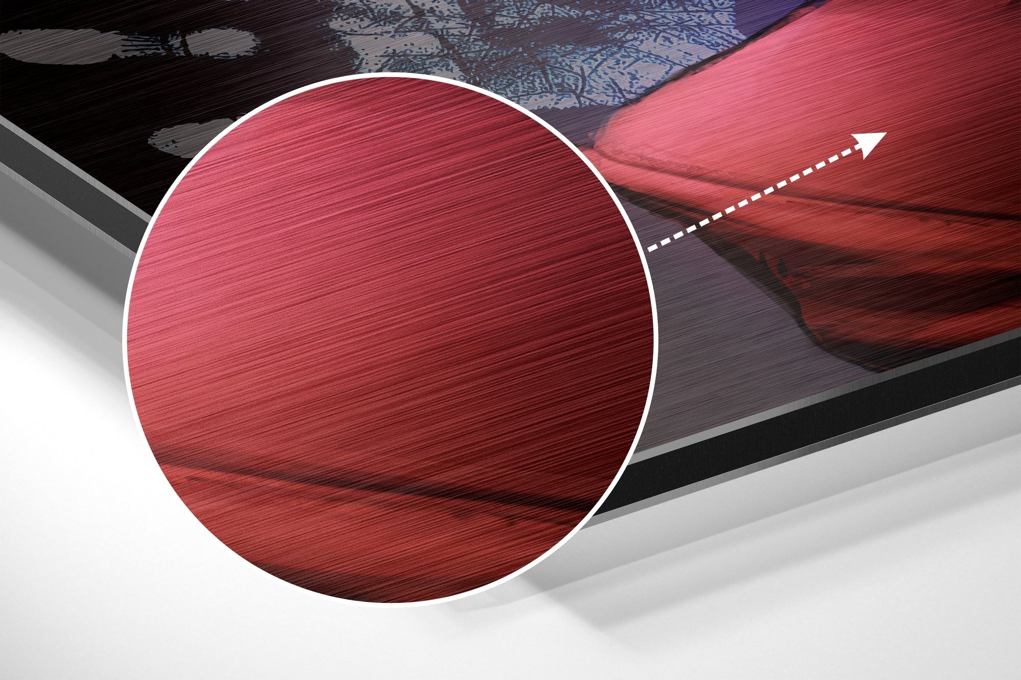 Brushed Aluminium Dibond Wall Art