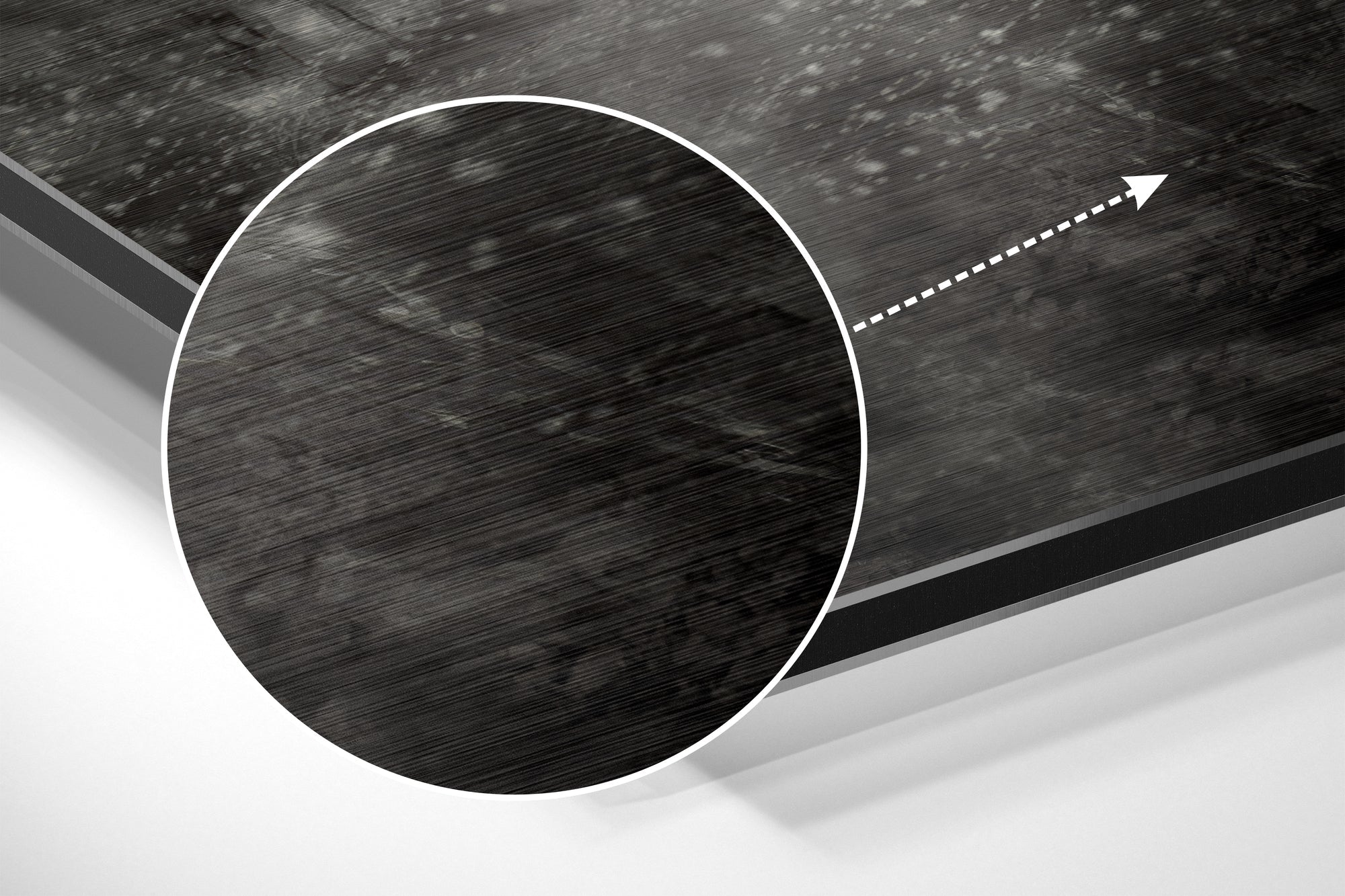 Brushed Aluminium Dibond Wall Art