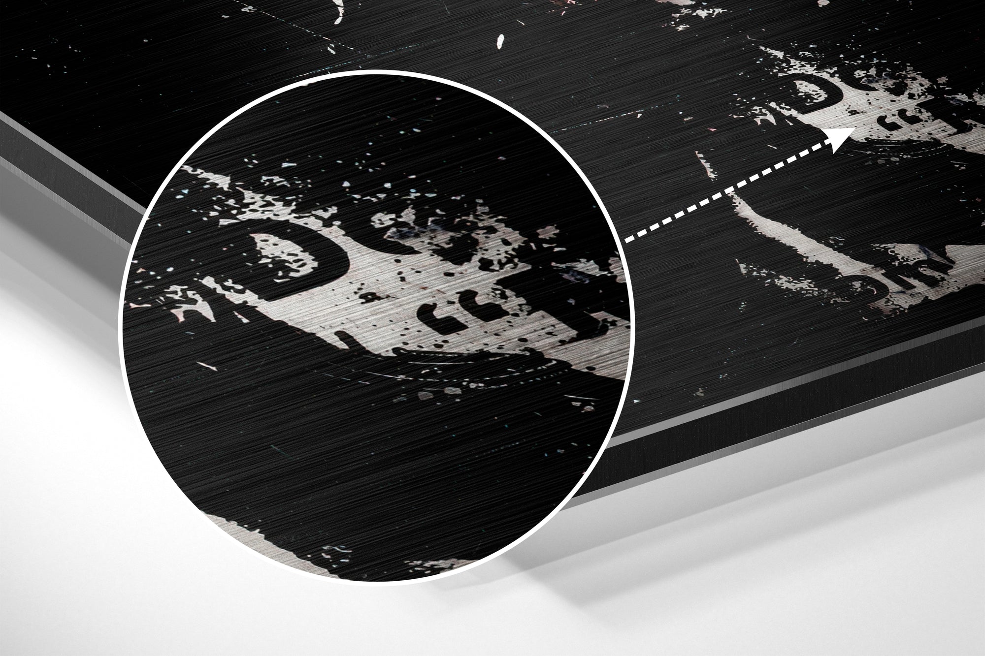 Brushed Aluminium Dibond Wall Art