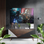 Brushed Aluminium Dibond Wall Art