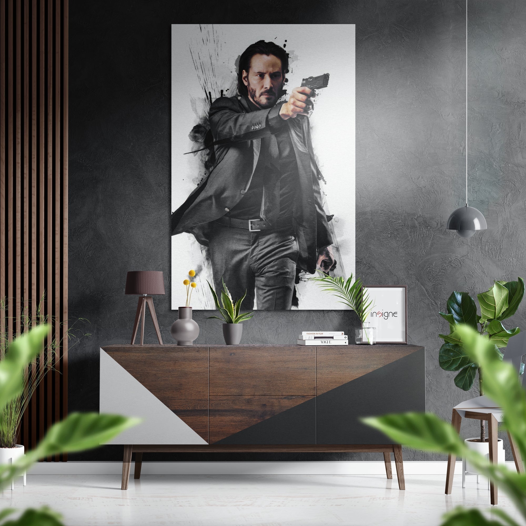 Brushed Aluminium Dibond Wall Art