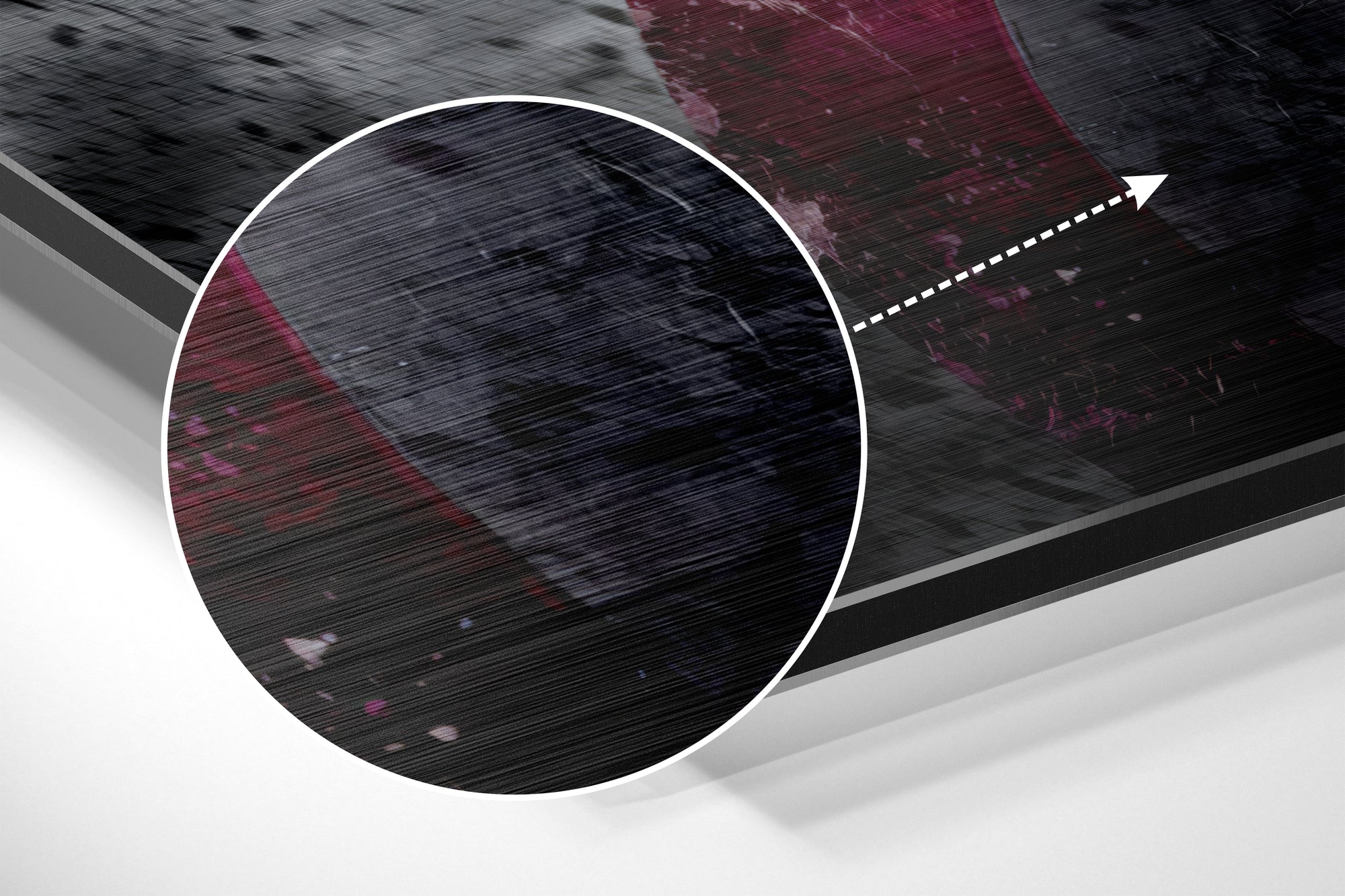 Brushed Aluminium Dibond Wall Art