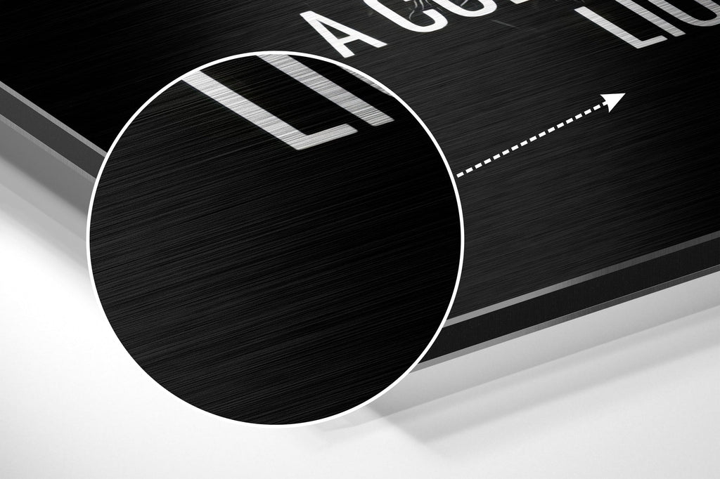 Brushed Aluminium Dibond Wall Art