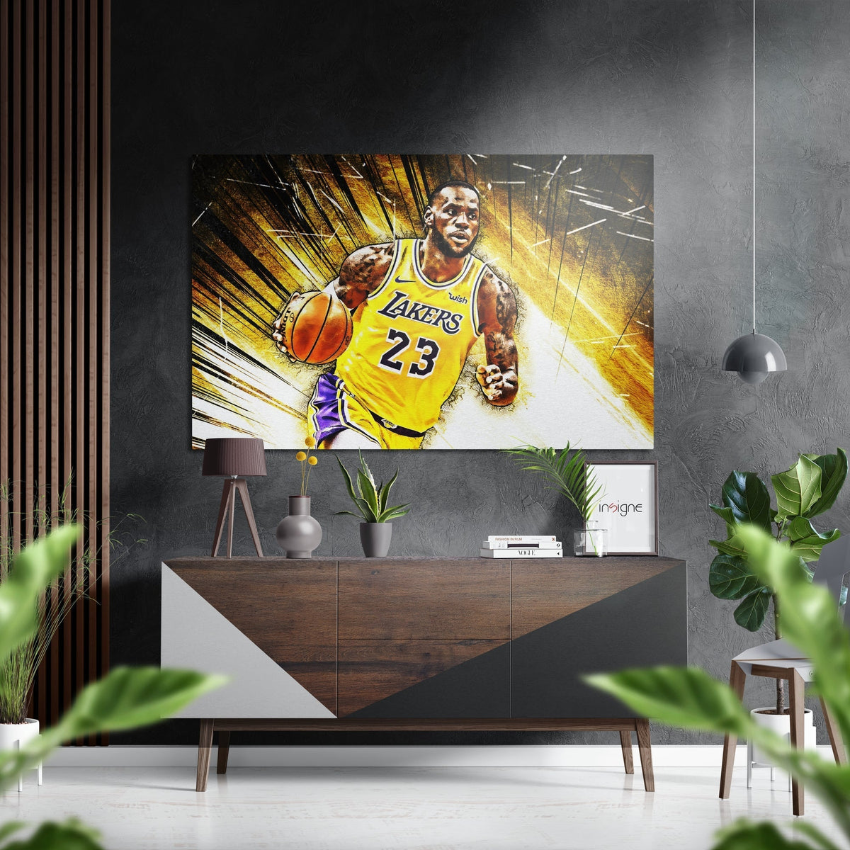 Brushed Aluminium Dibond Wall Art