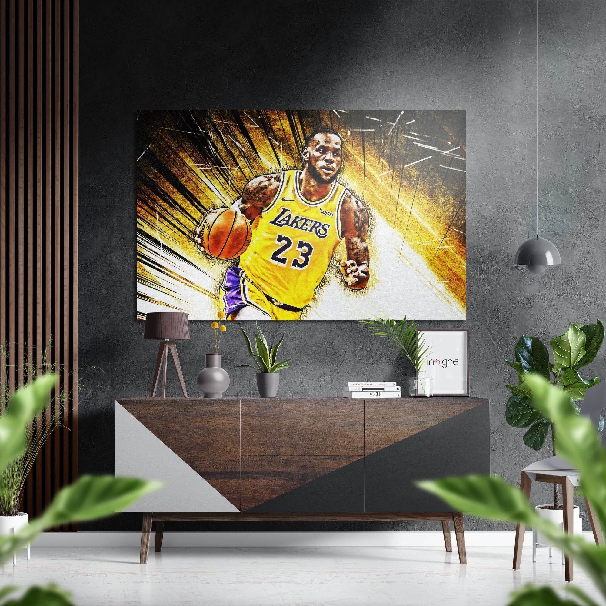 Brushed Aluminium Dibond Wall Art