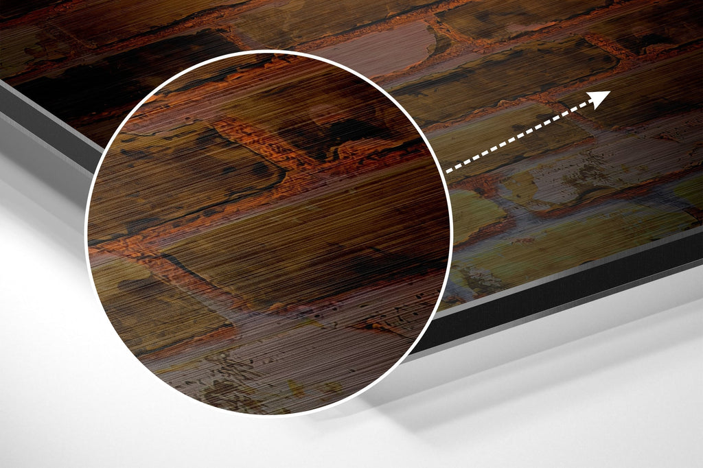 Brushed Aluminium Dibond Wall Art