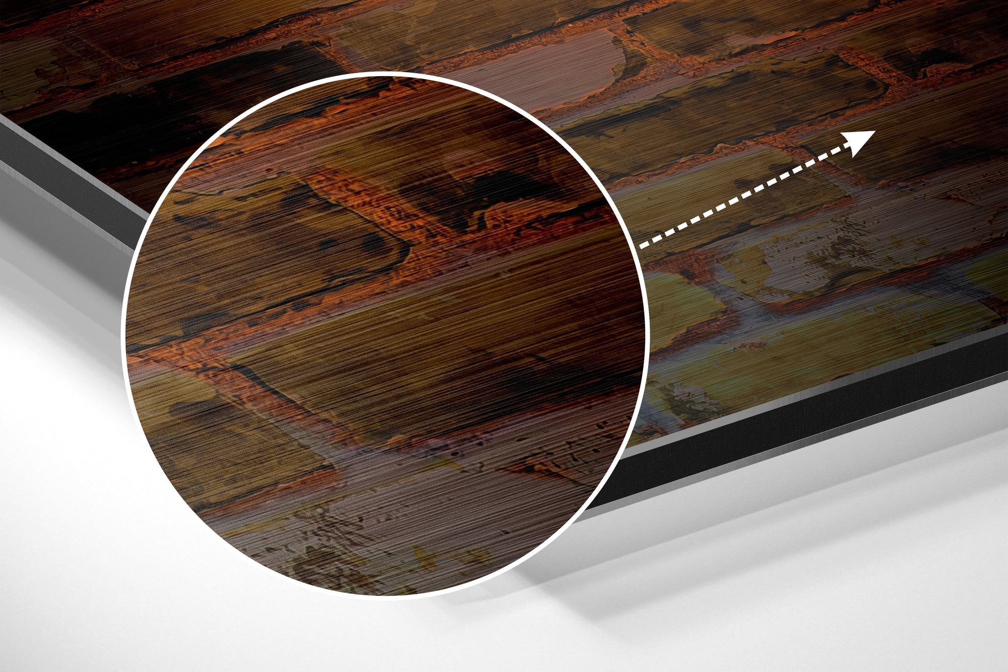 Brushed Aluminium Dibond Wall Art