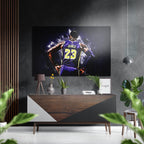 Brushed Aluminium Dibond Wall Art