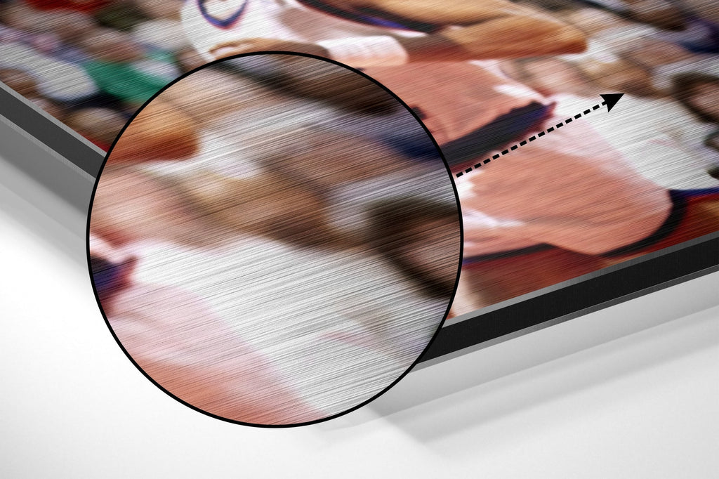 Brushed Aluminium Dibond Wall Art
